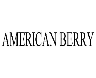  AMERICAN BERRY