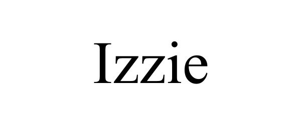 Trademark Logo IZZIE