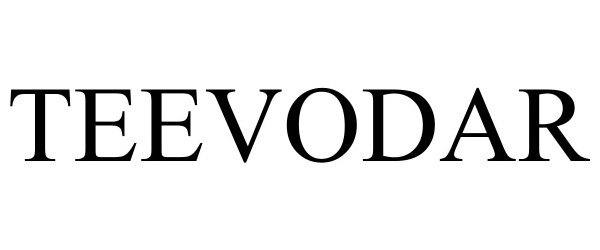 Trademark Logo TEEVODAR