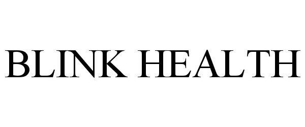 Trademark Logo BLINK HEALTH