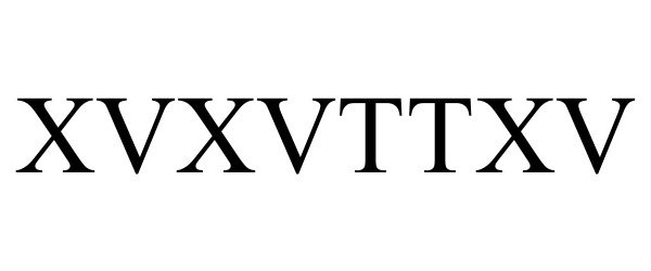  XVXVTTXV