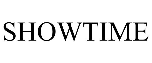 Trademark Logo SHOWTIME