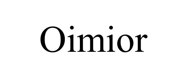 Trademark Logo OIMIOR