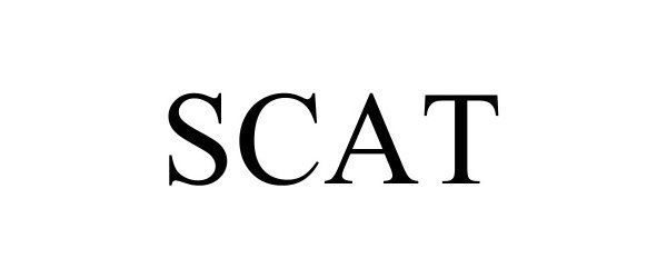 Trademark Logo SCAT