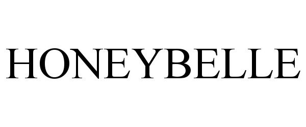 Trademark Logo HONEYBELLE