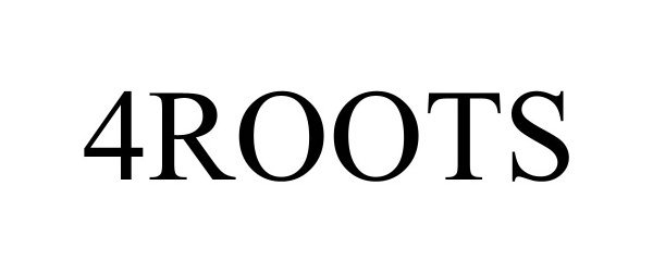 Trademark Logo 4ROOTS