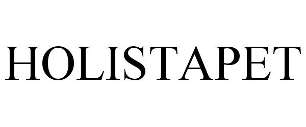 Trademark Logo HOLISTAPET