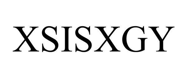  XSISXGY