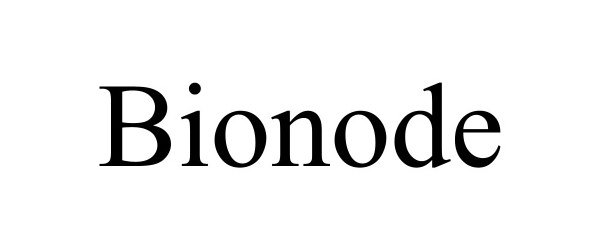 Trademark Logo BIONODE