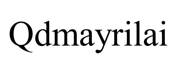 Trademark Logo QDMAYRILAI