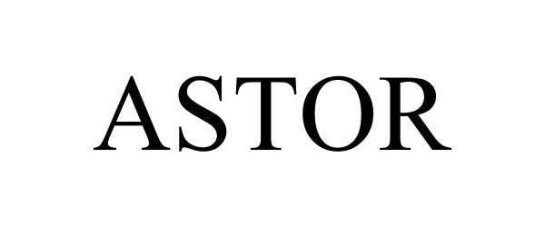 Trademark Logo ASTOR