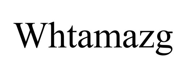 Trademark Logo WHTAMAZG