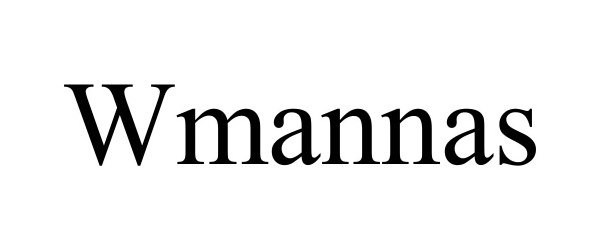 Trademark Logo WMANNAS