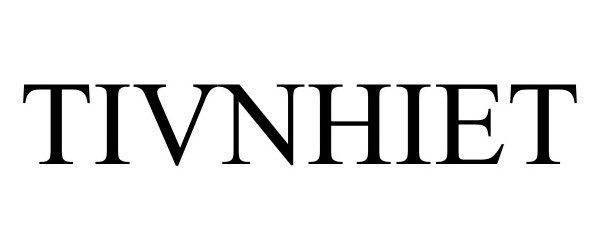 Trademark Logo TIVNHIET