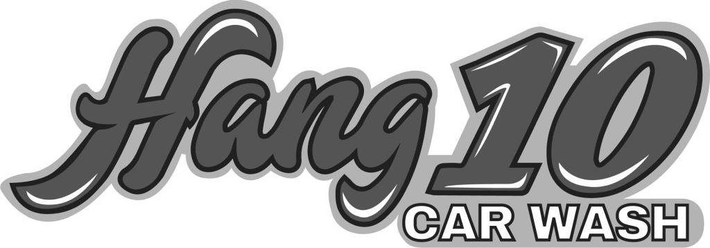 Trademark Logo HANG 10 CAR WASH