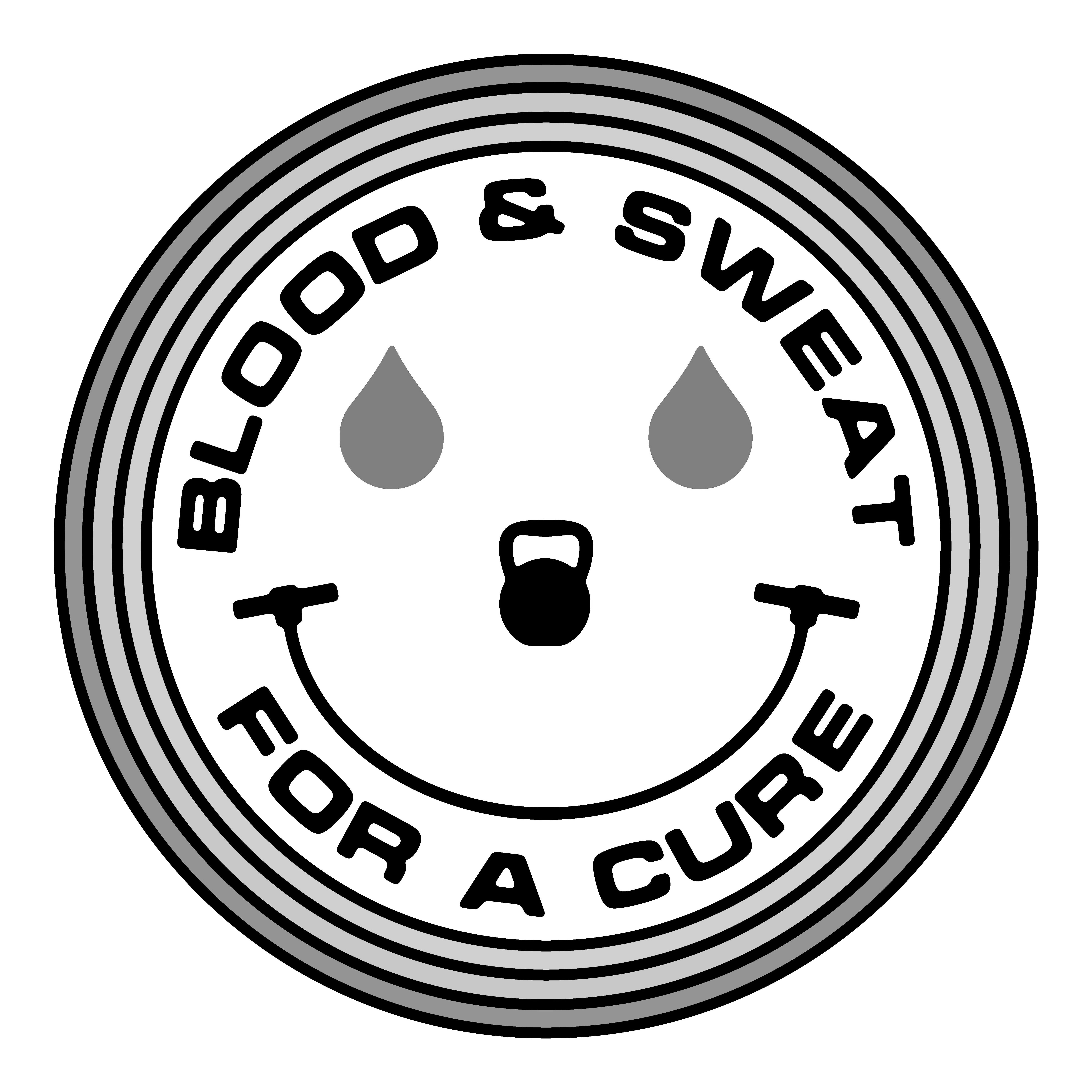 Trademark Logo BLOOD &amp; SWEAT FOR A CURE