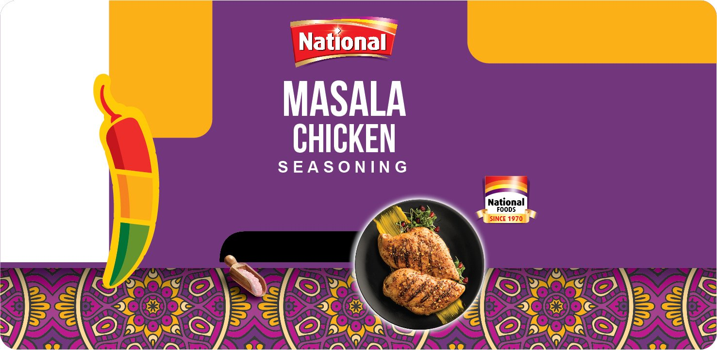 Trademark Logo NATIONAL MASALA CHICKEN SEASONING NATIONAL FOODS SINCE 1970