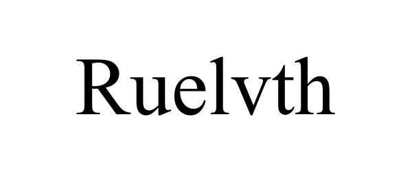 Trademark Logo RUELVTH