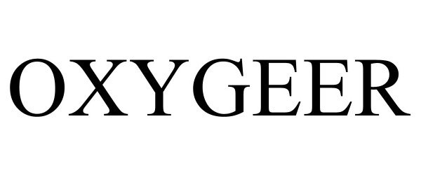 Trademark Logo OXYGEER