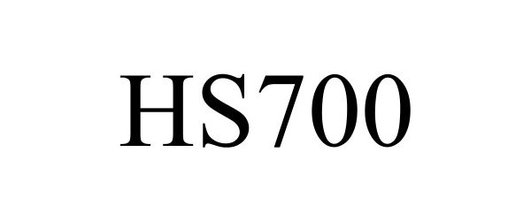 Trademark Logo HS700