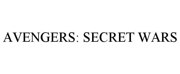 Trademark Logo AVENGERS: SECRET WARS