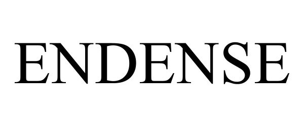 Trademark Logo ENDENSE