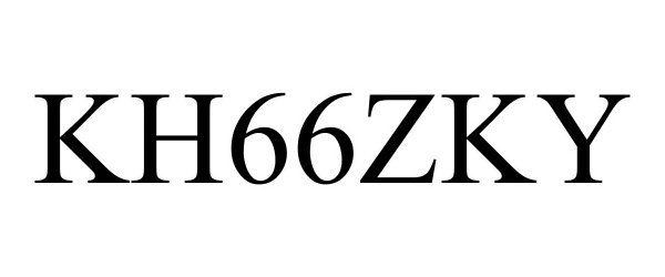 Trademark Logo KH66ZKY
