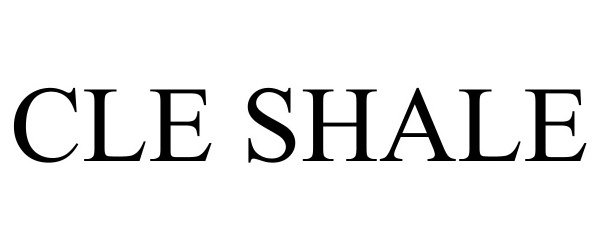 Trademark Logo CLE SHALE
