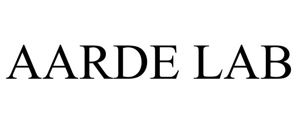  AARDE LAB