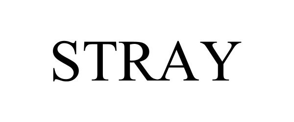 Trademark Logo STRAY