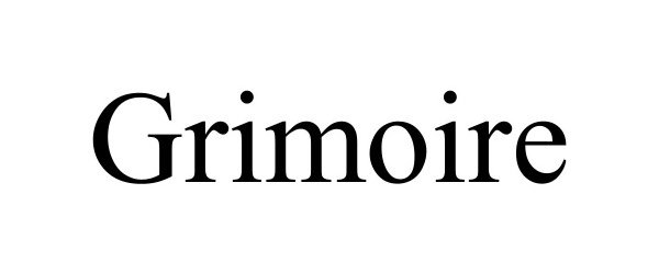 Trademark Logo GRIMOIRE