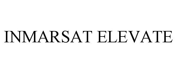 Trademark Logo INMARSAT ELEVATE