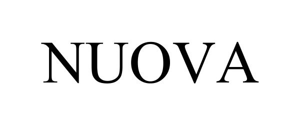 Trademark Logo NUOVA