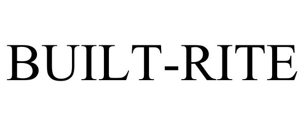 Trademark Logo BUILT-RITE
