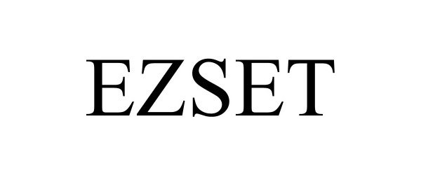 Trademark Logo EZSET
