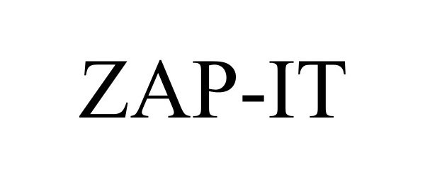 Trademark Logo ZAP-IT