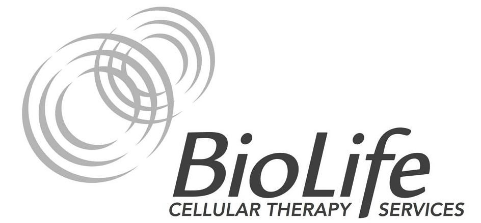 Trademark Logo BIOLIFE CELLULAR THERAPY SERVICES
