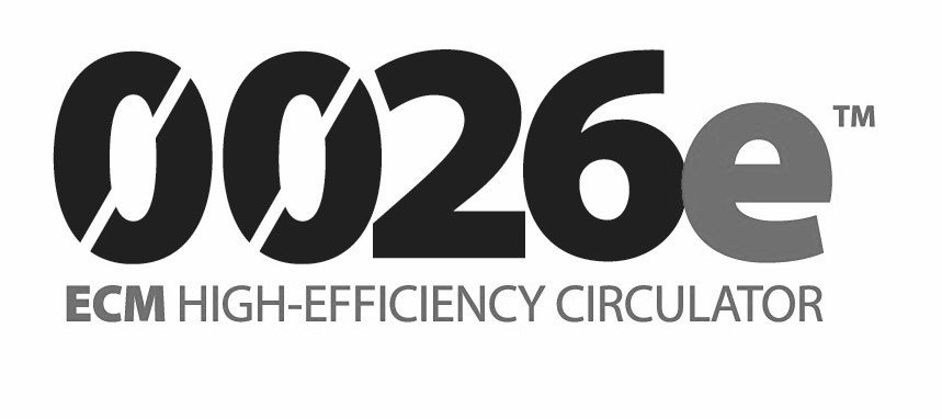 Trademark Logo 0026E ECM HIGH-EFFICIENCY CIRCULATOR