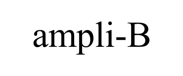 Trademark Logo AMPLI-B