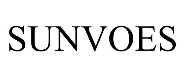 Trademark Logo SUNVOES