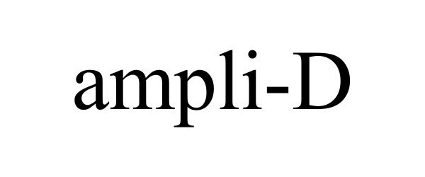 Trademark Logo AMPLI-D
