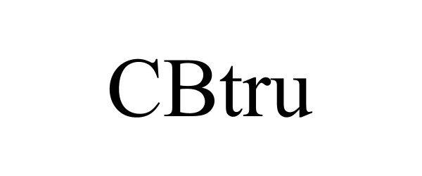 Trademark Logo CBTRU