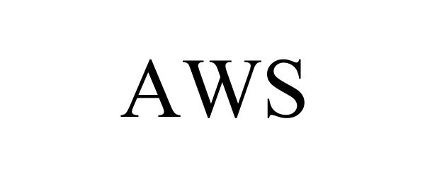Trademark Logo AWS