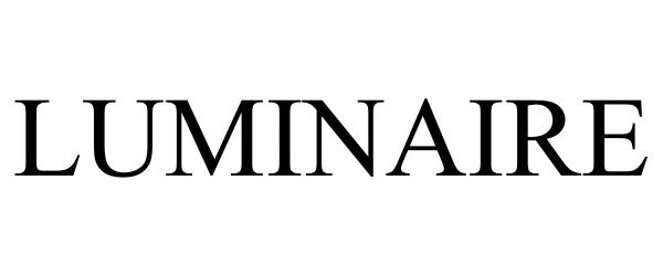 Trademark Logo LUMINAIRE