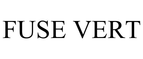 Trademark Logo FUSE VERT