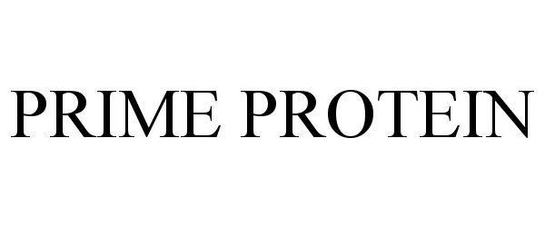 Trademark Logo PRIME PROTEIN