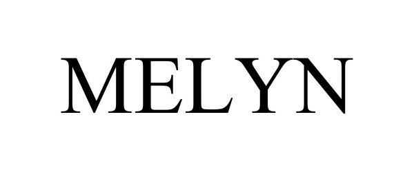 Trademark Logo MELYN