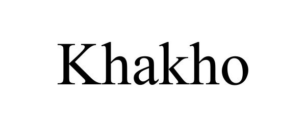  KHAKHO