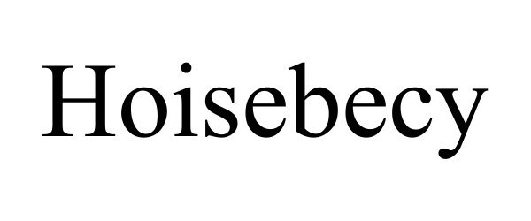 Trademark Logo HOISEBECY