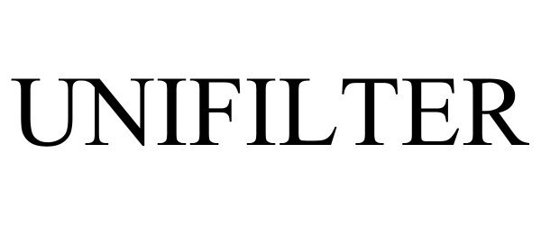 Trademark Logo UNIFILTER